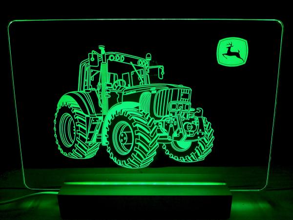 John Deere 6820 LED Schild